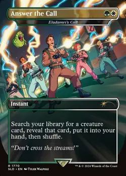 1x Answer the Call - Eladamri's Call - Rainbow Foil MTG - Secret Lair - NM-Mint - Image 1