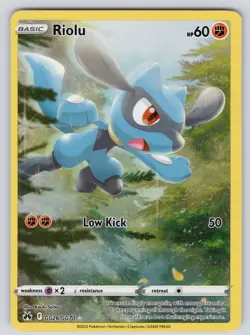 Riolu GG26/GG70 Trainer Gallery Rare Crown Zenith Galarian Gallery Near Mint - Image 1