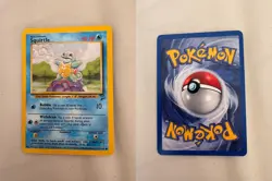 Squirtle 93/130 Common Base Set 2 Pokemon Near Mint - Image 3