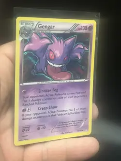 Pokemon TCG Gengar 35/83 Generations Holo Rare 2016 LP Exc+ Near Mint- - Image 4