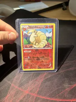Pokemon TCG - NINETALES - 21/160 - REVERSE HOLO RARE - PRIMAL CLASH 2015 - NM - Image 1