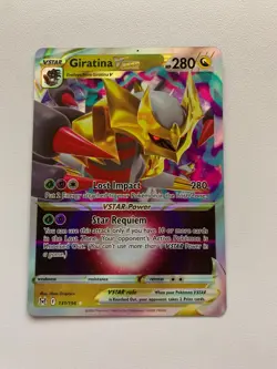 Pokemon Giratina VSTAR Ultra Rare Holo Lost Origin 131/196 - Image 1