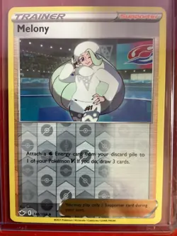 MELONY 146/198 CHILLING REIGN Pokemon Reverse Holo - Image 1