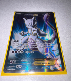 Pokemon Mewtwo EX 157/162 Full Art Textured Ultra Rare XY Breakthrough LP/NM - Image 3