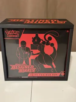 Pokemon Destined Rivals ETB. Factory Sealed Elite Trainer Box And Case - Image 1