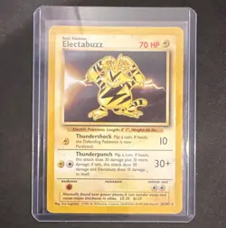 Wizards Electabuzz 20/102 Base Set Rare English 1999 70HP Basic - Image 1