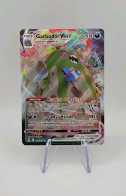 Pokemon TCG: Garbador VMAX 101/203 Ultra Rare - Evolving Skies - NM - Image 1