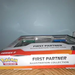 Pokemon TCG First Partner Illustration Collection Series 2 3 Packs Promo - Image 3