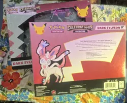 Pokemon TCG Celebrations Collection Dark Sylveon V Box Sealed 2021 - Image 2
