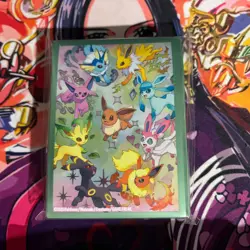 Pokemon Prismatic Evolutions Super Premium Collection Eevee Sleeves 65ct - Image 1