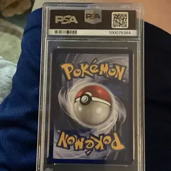 1999 POKEMON FOSSIL 1ST ED-PRERELEASE #1 AERODACTYL-HOLO PSA 7 🔥 👀 - Image 2