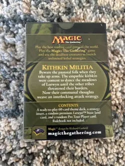 Magic the Gathering MTG Lorwyn Kithkin Militia Theme Deck Used (see Description) - Image 2
