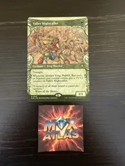 MTG - Valley Mightcaller (Showcase) #326 (NM) Bloomburrow BLB Magic - Image 1