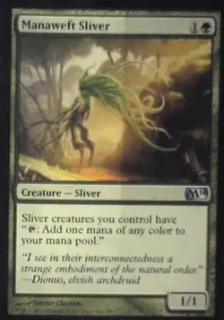 Manaweft Sliver - Magic 2014 (M14): #184, Magic: The Gathering Nm C308 - Image 1