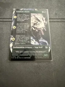 Summon: Fenrir 372 (Borderless) Final Fantasy Regular - Image 1