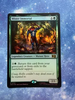Mister Immortal Foil Commander: Marvel Super Heroes 727 NM - Image 1