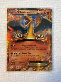 Pokemon TCG Charizard EX XY17 Black Star Promo Holo Ultra Rare - Image 1