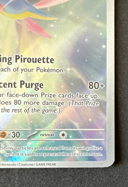 CRESSELIA 071/064 NM ILLUSTRATION RARE SHROUDED FABLE POKEMON 2024 - Image 2