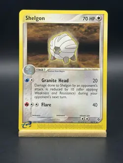 Shelgon 42/97 Uncommon Regular Dragon Pokemon NM - Image 1