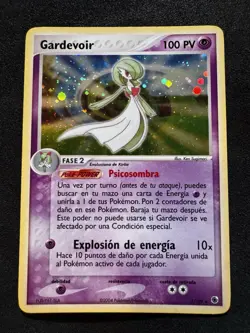 Gardevoir 07-109 2004 POKEMON SPANISH EX RUBY & SAPPHIRE Pokemon Card Lp - Image 1