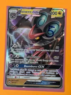 Noivern GX - 99/147 - Ultra Rare Burning Shadows - Pokemon Card - NM - Image 3