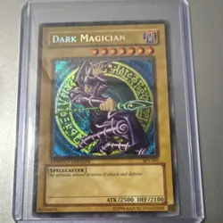 Konami Yu-Gi-Oh! Dark Magician BPT-001 2002 Tin LE Secret Rare Foil - Image 2