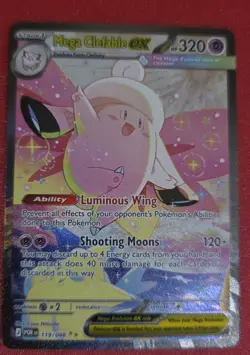 Pokemon TCG Mega Clefable EX 119/088 Full Art Perfect Order SIR - Image 1