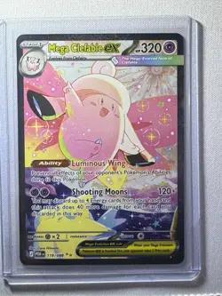 Mega Clefable Ex Full Art SIR 119/088 Pokemon TCG Near Mint Condition - Image 1