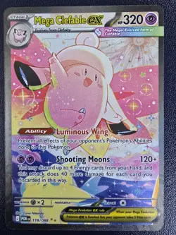 Mega Clefable Ex 119/088 - Perfect Order SIR - Pokemon Tcg - Mint, Gradeable - Image 1