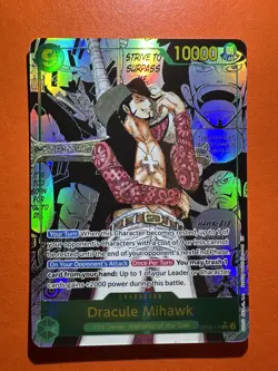 Dracule Mihawk (Manga) OP14-119 The Azure Sea's Seven Foil - Image 1