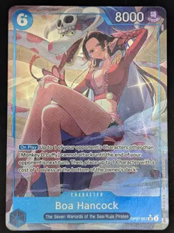 Boa Hancock OP07-051 (Alternate Art) NM One Piece Promotion Cards - Image 1