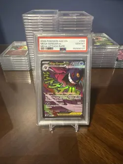 2026 POKEMON ASC EN-ASCENDED HEROES MEGA ATTACK RARE #269 MEGA GENGAR EX PSA 10 - Image 1