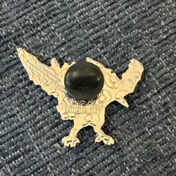 Pokemon TCG 2016 Moltres Collectors Metal Enamel Pin *USED* - Image 2