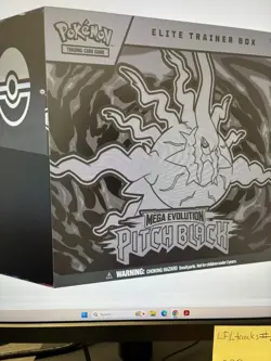 Preorder July 17 Pokemon Pitch Black Elite Trainer Box (ETB) Mega Evolution - Image 1