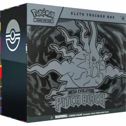 POKEMON TCG MEGA EVOLUTION PITCH BLACK ELITE TRAINER BOX ETB - PRESALE - Image 2