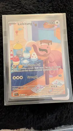 Lickitung 180/162 Sv05: Temporal Forces Holo Illustration Rare Pokemon TCG M/NM - Image 1