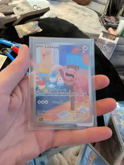 Lickitung 180/162 Sv05: Temporal Forces Holo Illustration Rare Pokemon TCG M/NM - Image 3