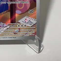 Lickitung 180/162 Temporal Forces Pokemon TCG Card Illustration Rare Holo NM/M - Image 4