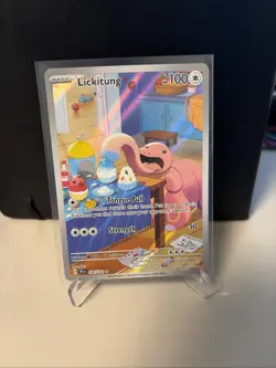 Lickitung 180/162 - Temporal Forces Illustration Rare - Pokemon TCG - NM - Image 1