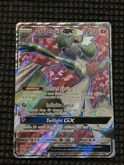 Pokemon Gardevoir GX 140/147 Full Art Holo Card Sm-Burning Shadows - NM/M - Image 1