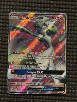 Pokemon Gardevoir GX 140/147 Full Art Holo Card Sm-Burning Shadows - NM/M - Image 2