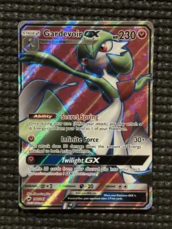 Pokemon Gardevoir GX 140/147 Full Art Holo Card Sm-Burning Shadows - NM/M - Image 3