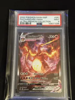 2022 Pokemon Black Star Promo - SWSH261 UPC Charizard VMAX Full Art - PSA 9 MINT - Image 1
