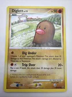 Diglett 72/127 - Platinum Base Common - Pokemon TCG - Image 1