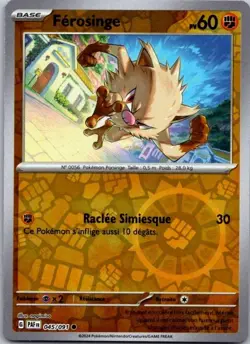 Carte Pokemon Ferosinge 045/091 Reverse - 2024 - Image 1