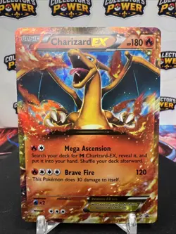 Pokemon TCG Charizard Ex #17 XY: Black star Promo Holo MP - Image 1