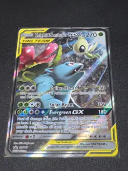 Pokemon Celebi & Venusaur GX - SM167, SM Promos, Lightly Played Condition - Image 1