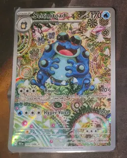 Seismitoad Illustration Rare Holo English 105/086 Sv: Black Bolt NM - Image 2