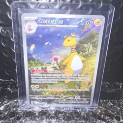 Ampharos IR 090/086 Chaos Rising RAW/NM Pokemon TCG - Image 1