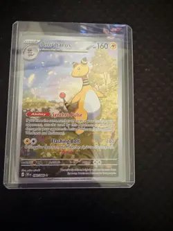 Pokemon TCG Ampharos IR 090/086 Chaos Rising Pack Fresh Mint/NM - Image 1